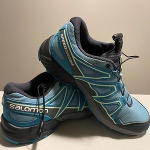 Girls Solomon Speed Cross trail runners